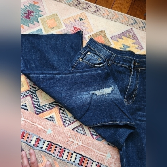 Womens wide leg jean - Picture 5 of 7